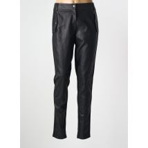 INNATE - Pantalon slim noir en polyester - Femme - Taille 40 - Modz