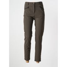 INNATE - Pantalon slim marron en polyamide - Femme - Taille 34 - Modz