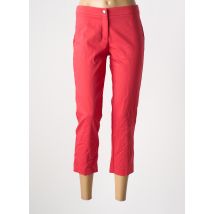 COP COPINE - Pantacourt rouge en coton - Femme - Taille 40 - Modz