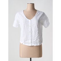 BIZANCE - T-shirt blanc en coton - Femme - Taille 36 - Modz