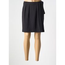 ONE STEP - Jupe mi-longue noir en polyester - Femme - Taille 44 - Modz