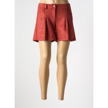 LILI & CAROLINE - Short rouge en polyester - Femme - Taille 38 - Modz