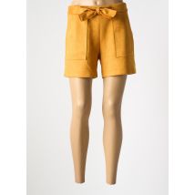 LILI & CAROLINE - Short jaune en polyester - Femme - Taille 38 - Modz