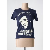 TRAKTOR - T-shirt bleu en coton - Femme - Taille 36 - Modz