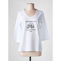LE BONHEURS DE SOPHIE - Top blanc en coton - Femme - Taille 38 - Modz