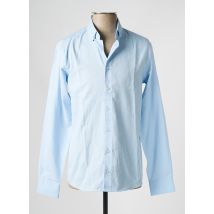 DEFACTO - Chemise manches longues bleu en coton - Homme - Taille XS - Modz