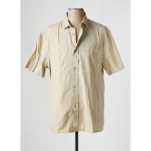 DEFACTO - Chemise manches courtes beige en coton - Homme - Taille M - Modz