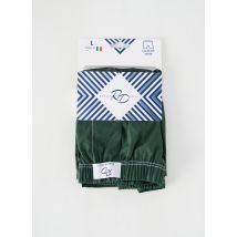 RENATO DICCI - Caleçon vert en coton - Homme - Taille L - Modz