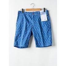 M5 BY MEYER - Bermuda bleu en coton - Homme - Taille W33 - Modz