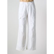 ROYAL COMPAGNIE - Pantalon droit blanc en ramie - Homme - Taille 44 - Modz