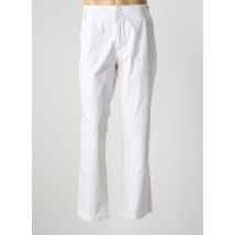 ESPRIT DE LA MER - Pantalon droit blanc en coton - Homme - Taille 48 - Modz