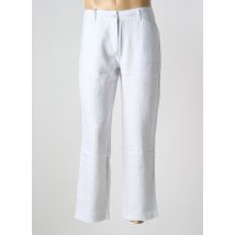 ESPRIT DE LA MER - Pantalon droit blanc en lin - Homme - Taille 42 - Modz