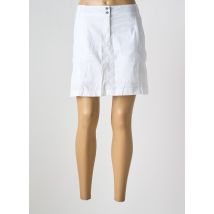ROYAL COMPAGNIE - Jupe short blanc en coton - Femme - Taille 44 - Modz