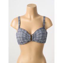 GRAIN DE SABLE - Haut de maillot de bain bleu en polyamide - Femme - Taille 36 - Modz