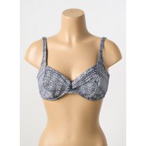 GRAIN DE SABLE - Haut de maillot de bain bleu en polyamide - Femme - Taille 44 - Modz