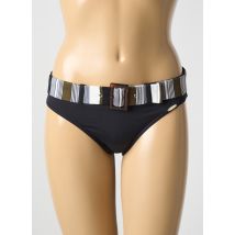 GRAIN DE MALICE - Bas de maillot de bain noir en polyamide - Femme - Taille 38 - Modz