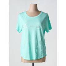 MAYJUNE - T-shirt bleu en coton - Femme - Taille 38 - Modz