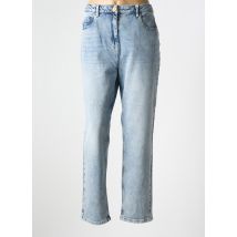 LEDERER - Jeans coupe droite bleu en coton - Femme - Taille 44 - Modz
