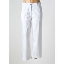 MAYJUNE - Pantalon droit blanc en coton - Femme - Taille W29 - Modz