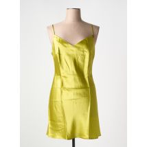 MARJOLAINE - Nuisette/combinette vert en soie - Femme - Taille 40 - Modz