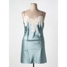 MARJOLAINE - Nuisette/combinette bleu en nylon - Femme - Taille 46 - Modz