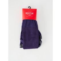 BERTHE AUX GRANDS PIEDS - Collants violet en soie - Femme - Taille 3 - Modz