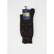 PERRIN - Chaussettes marron en laine - Homme - Taille 39 - Modz