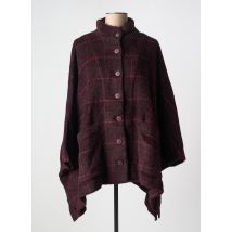 MES SOEURS ET MOI - Poncho rouge en laine - Femme - Taille 38 - Modz