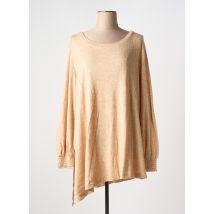 SEMIOLOGY - Pull tunique orange en viscose - Femme - Taille 44 - Modz