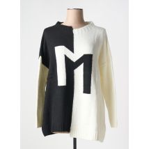 MAT. - Pull beige en acrylique - Femme - Taille 46 - Modz