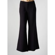 SEMIOLOGY - Pantalon flare noir en polyester - Femme - Taille 46 - Modz