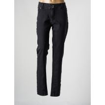IMITZ - Jeans coupe slim noir en coton - Femme - Taille 50 - Modz