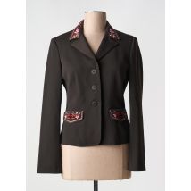 VERTIGO - Blazer marron en polyester - Femme - Taille 36 - Modz
