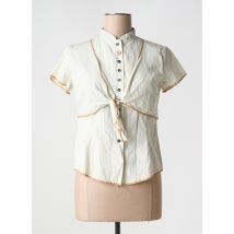 ROSA ROSAM - Chemisier beige en coton - Femme - Taille 38 - Modz