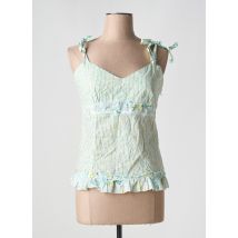 SALT & PEPPER - Top vert en coton - Femme - Taille 44 - Modz