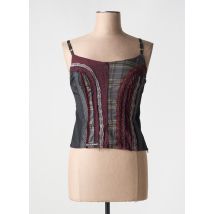 LES FILLES À LA VANILLE - Top violet en polyester - Femme - Taille 40 - Modz