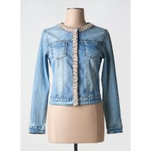 ABSOLU - Veste casual bleu en coton - Femme - Taille 34 - Modz