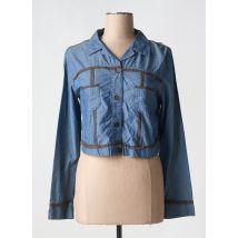 BANDE ORIGINALE - Veste casual bleu en coton - Femme - Taille 36 - Modz