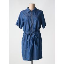 LA FEE MARABOUTEE - Robe courte bleu en coton - Femme - Taille 40 - Modz