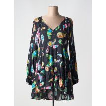 PEACE + LOVE - Robe courte noir en viscose - Femme - Taille 38 - Modz
