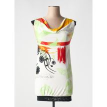 PARAMITA - Tunique sans manche blanc en viscose - Femme - Taille 36 - Modz