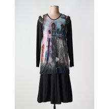 SAVE THE QUEEN - Robe mi-longue noir en polyester - Femme - Taille 42 - Modz