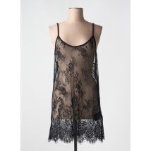 NÜ - Top noir en polyester - Femme - Taille 44 - Modz