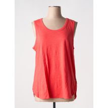 ORIENTIQUE NATURALLY - Débardeur rouge en coton - Femme - Taille 46 - Modz