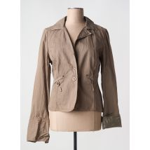 BANDE ORIGINALE - Blazer marron en coton - Femme - Taille 46 - Modz