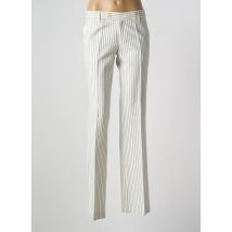VERTIGO - Pantalon flare beige en coton - Femme - Taille 38 - Modz