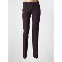 VERTIGO - Pantalon slim violet en polyester - Femme - Taille 38 - Modz
