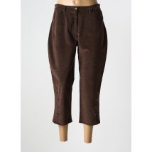 ROSA ROSAM - Pantacourt marron en coton - Femme - Taille 42 - Modz