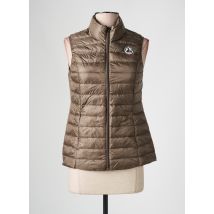 JOTT (JUST OVER THE TOP) - Doudoune beige fonce en polyamide - Femme - Taille 36 - Modz