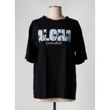 ESTEE BROWN - T-shirt noir en coton - Femme - Taille TU - Modz